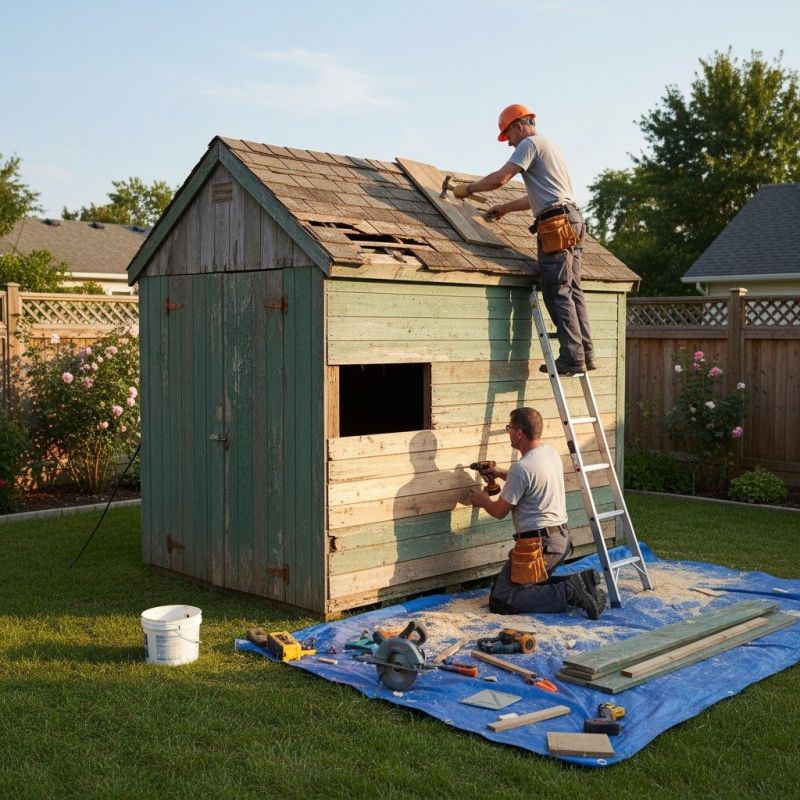 Shed Roof Repair