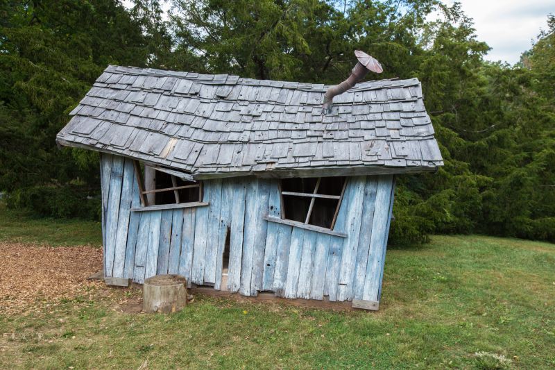 Damaged Shed Roof
